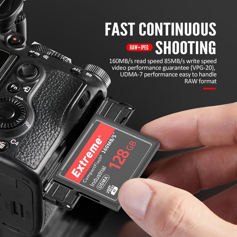 Tarjeta de memoria compacta flash CF 2gb 133x