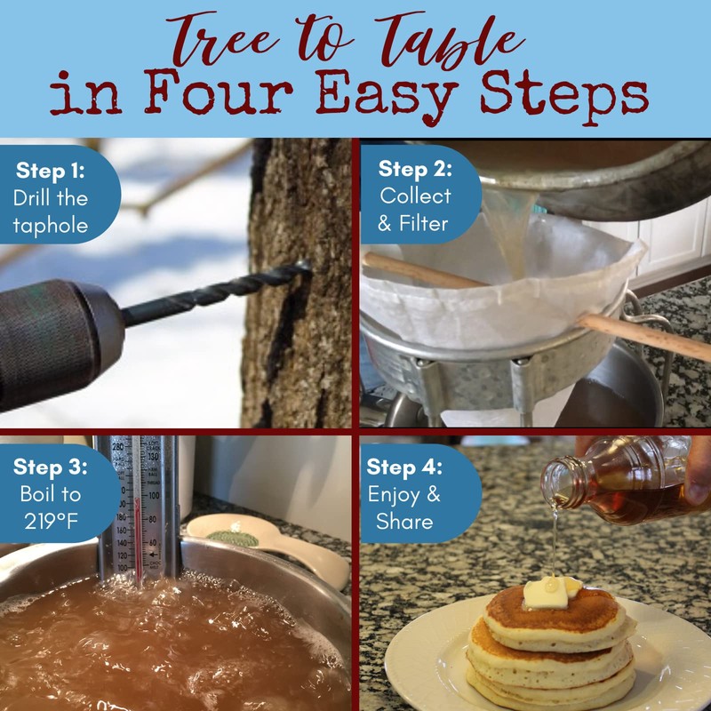 MAPLE TAPPER Maple Syrup Tree Tapping Kit – (10) Spiles