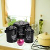 Frcctre 3 Pack Vegetable Storage Tins, Potato Onion Garlic Storage