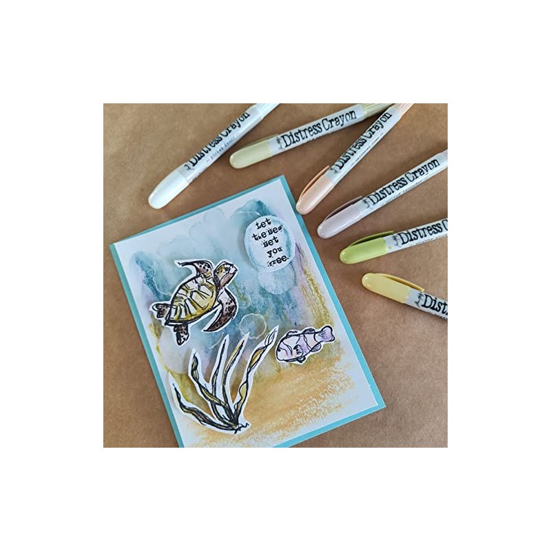 Ranger Tim Holtz RGRTDBK.51787 Distress Crayon Set, Multi-Colour, 8.89 x
