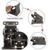 DXIA 2 Pack Folding Lock Extension Table Bed Leg Feet