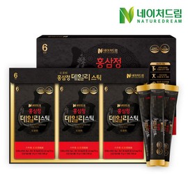 Nature Dream Red Ginseng Daily Daily Stick 10g 30 Pois 1 Box / 네이처드림 홍삼정 데일리스틱 10g 30포 1박스