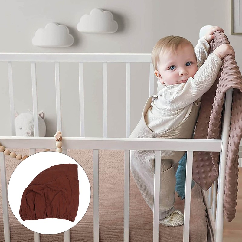 Cotton Baby Bed Sheet Soft Breathable Comfortable Baby Crib Mattress