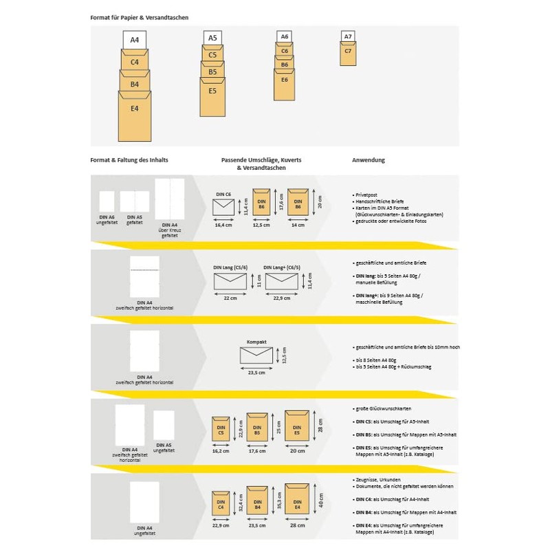 Idena 10241 - Pocket Envelopes DIN B4.