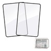 2 Pcs Magnifying for Reading 3X Flexible Plastic Magnifiers Lenses