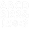Teacher Created Resources White 2" Classic Letters Uppercase Pack