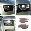 PIUGILH Front Headlights Cover Compatible with 2020 2021 2022 2023