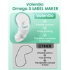 VolenGo Embossing Label Maker, Label Maker Machine with Tapes, Omega