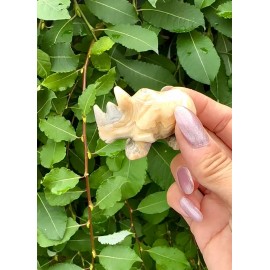 Wholesale Lot 8 Pcs Natural mix Crystal Rhinos Healing Energy