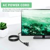 FITE ON 5ft AC Power Cord Cable Compatible with Monster