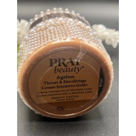 PRAI Beauty Ageless Throat & Decolletage Creme Intensive Gold+ 3.4oz SEALED