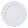 Richland Charger Plate Beaded Round 13" White Set of 24