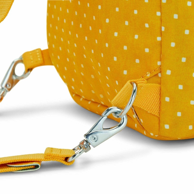 Kipling Women's Backpacks, Soft Dot Yellow, One Size
