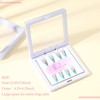 meekoo 30 Pcs Press on Nail Packaging Box with 90