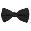 boxed-gifts Mens Clip On Bow Tie - Solid Color Bowties