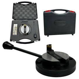 Ball turning attachment with graduation scale (for users reference) to make convex balls on lathe machine with 1 Box of cutting bit