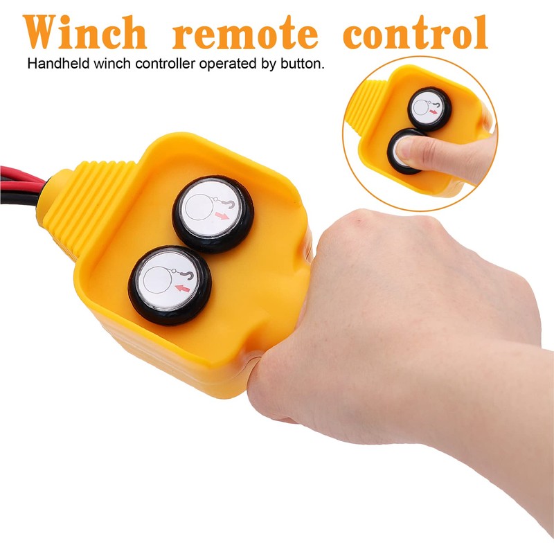 Torkettle Winch Hand Control Assembly for 1500lbs to 4500lbs 12V