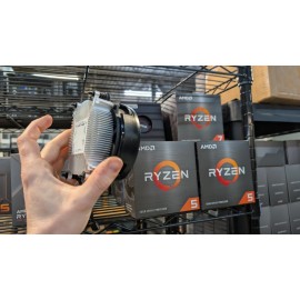 AMD Wraith Stealth Socket AM4 4-Pin Connector CPU Cooler with Aluminum Heatsink