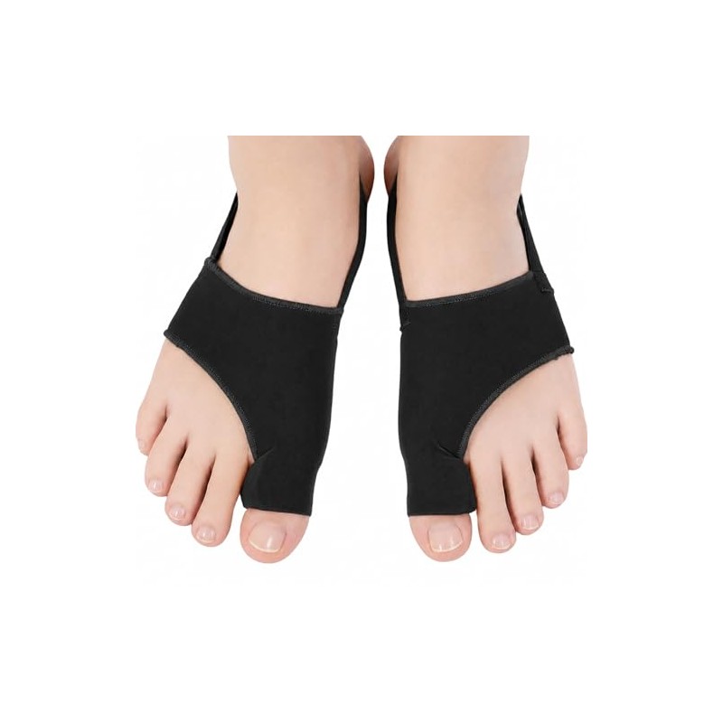 1 Pair Bunion Corrector Big Toe Straightener with Heel Strap