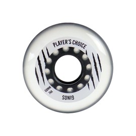 Player's Choice Indoor Roller Hockey Wheels 68mm Ginos 74A 8-Pack