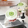 Fruit Washing Bowl with Strainer and Lid with Handle, Portable