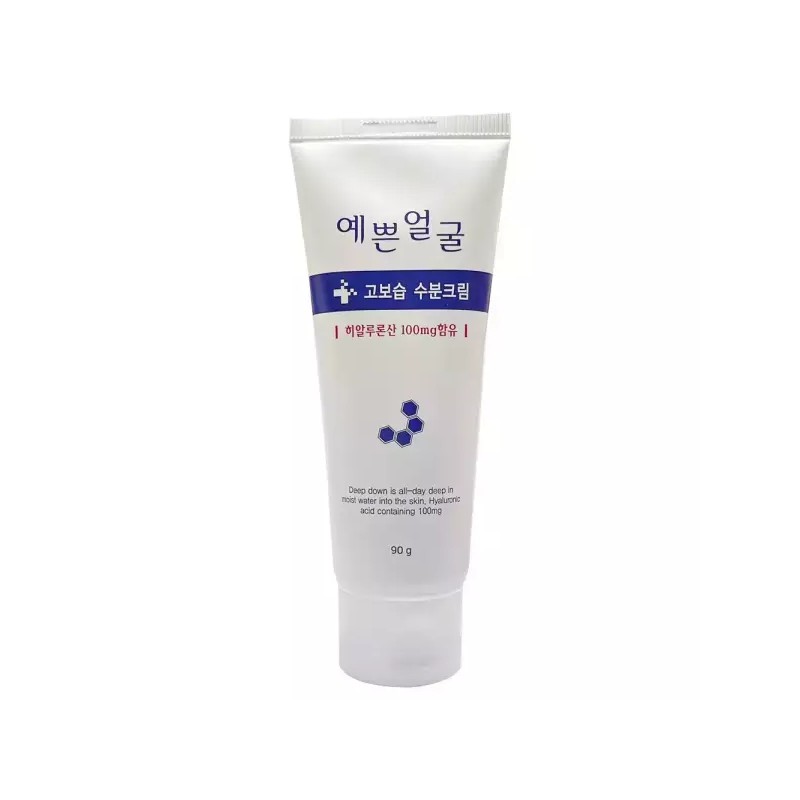 Wellbeing Health 웰빙헬스 예쁜얼굴 고보습 수분크림 90ml 1개 / 써클