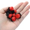 Coufce 100pcs 360 Degree Drip Irrigation Emitters, 1/4 Inch Emitter