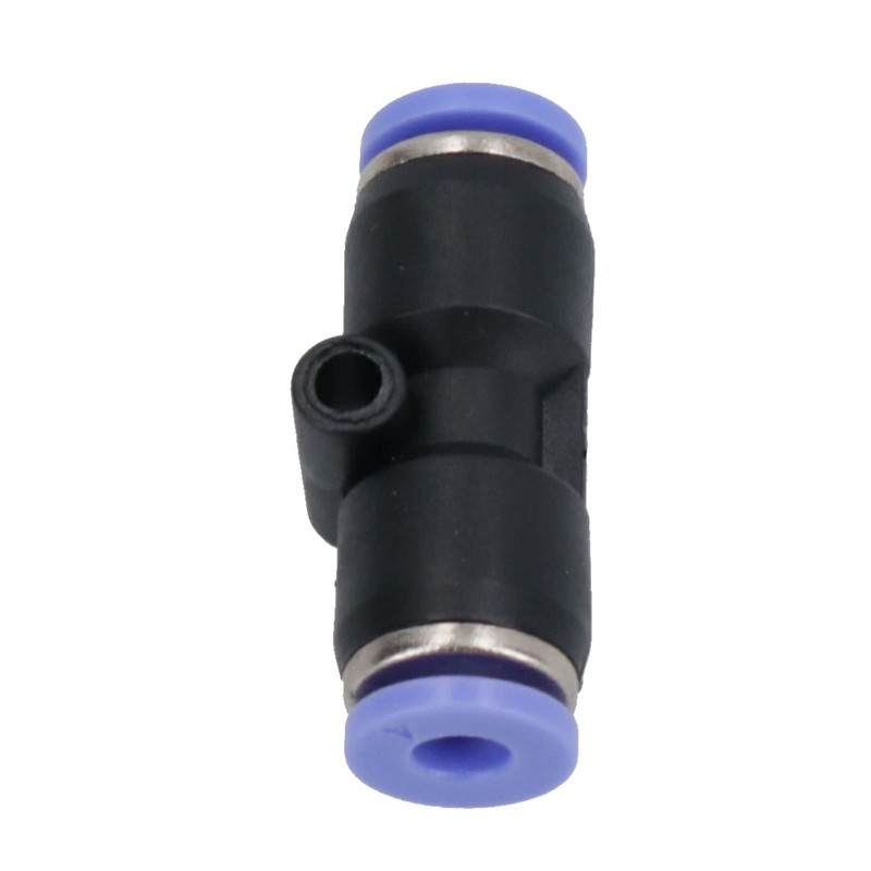 4mm (OD) Pneumatic Air Straight Hose Pipe Tube Inline Push