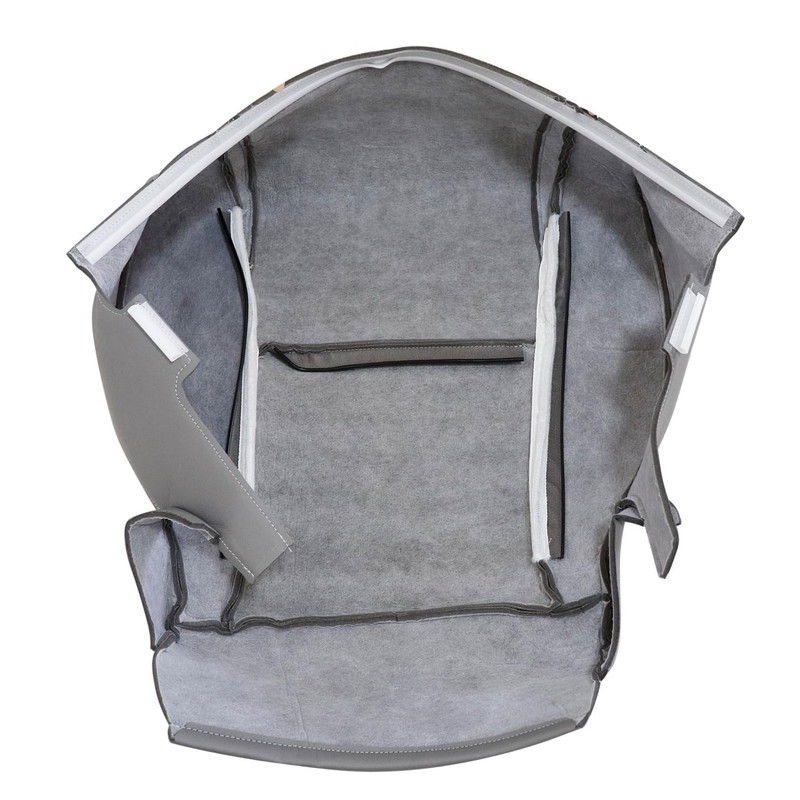 ATUOTPO Front Driver Or Passenger Side Bottom Perforated Leather Seat