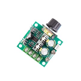 LAOMAO DC Motor Controller, DC 12V - 40V 10A PWM Speed Controller, with Fuse, Ideal for Controlling Fans, Pumps, Lighting and DIY Power Tools