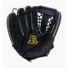 Soft Baseball Glove Left Handed Junior All Round 10.5" Black