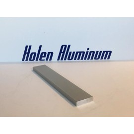 Holen Aluminum 1/4" X 1" X 12" Long Aluminum Flat Bar Solid 6061-T6511