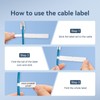 NIIMBOT Thermal Transfer Cable Labels only for B18 Label Maker,