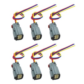 6-Piece Ignition Coil Connector Plug Harness Kit – Compatible with Ford F150 2011-2016, Expedition, Explorer, Transit, Flex, MKS, MKT, Navigator (3.5L Turbo) – Replaces Part 2505-484814