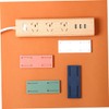 Vaguelly 8pcs Power Strip Holder Wall Mount Cord Organizer Strip