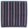 U.P renoma 001012-0001-03 Men's Towel Handkerchief, Striped (Navy) Men's Towel,