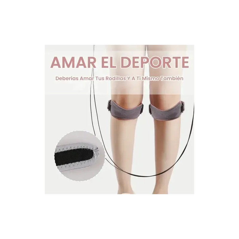 2pcs Rodillera Deportiva De Banda Rotuliana Para Gym,fitness