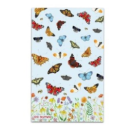 Emma Ball "Eric Heyman Butterflies, Pure cotton tea towel. It is printed in the UK.