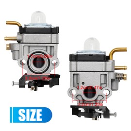 SYOWADA 308054121 Kit de reparación de carburador de repuesto para ventilador de chorro Ry25Axb Bm25Axbvnm Soplador, repuesto de carbohidratos para 308054121 con junta de cebador de foco