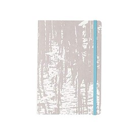 Nuuna Inspiration Journal Book with Colored Landscape 176 Pages and Elastic Closure A5 (Pure)