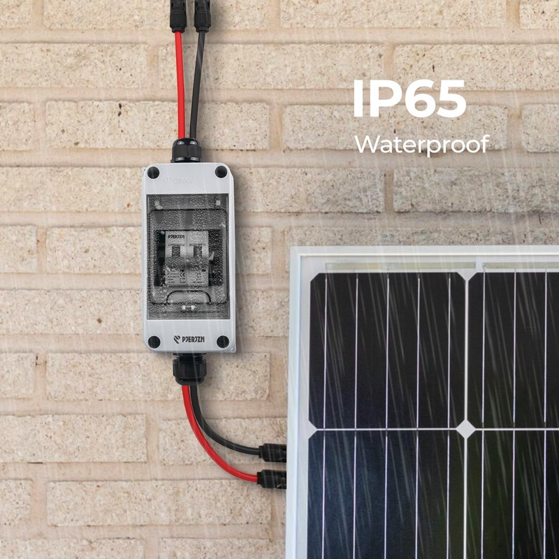 Pjerjzn 30A Solar Panel Disconnect Switch 400V DC/AC Solar Shut