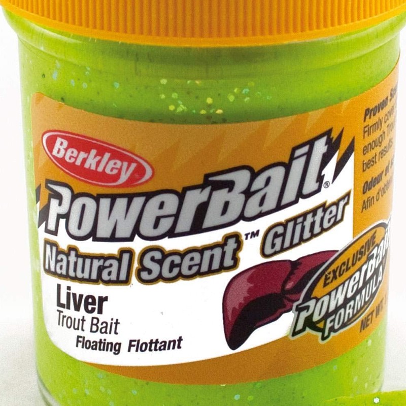 Berkley Paste für Forelle Forellenpaste PowerBait Natural Scent Liver Chartreuse