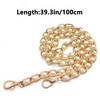 HAOBIN Pack of 2 Handbag Chain Metal Purse Chains Strap