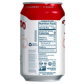 Waterloo Sparkling Water Strawberry Fruit Flavor 12 Cans (Pack of 1) | Zero Calorie | Zero Sugar | Zero Sodium | Zero Calories | Naturally Flavored