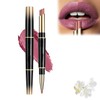 Lápiz Labial Y Delineador de Labios de Doble Punta 2