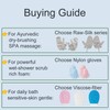 Garshana 100% pure Raw Silk,Ayurvedic Dry Brushing Gloves,Hanging Ring,2Pcs