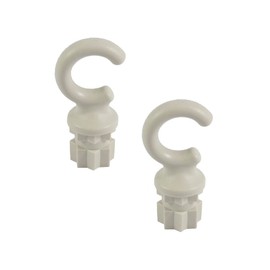 Railblaza Unisex Adult ND-073 DOS GANCHOS Hook 25 EN Colour Blanco, White, Standard