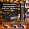 3 Jet Flame Cigar Lighter with Built-in V Cutter &