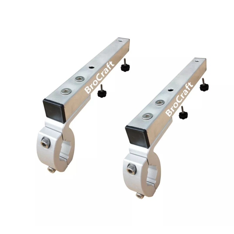 Brocraft Pontoon Grill Bracket/Boat Rail Mount Grill Bracket/BBQ Dual Rail