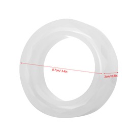 QANYEGN Bracelet Resin Mold, Circular Resin Mold, Jewelry Mold for DIY Jewelry Making, Bracelet, Keyring